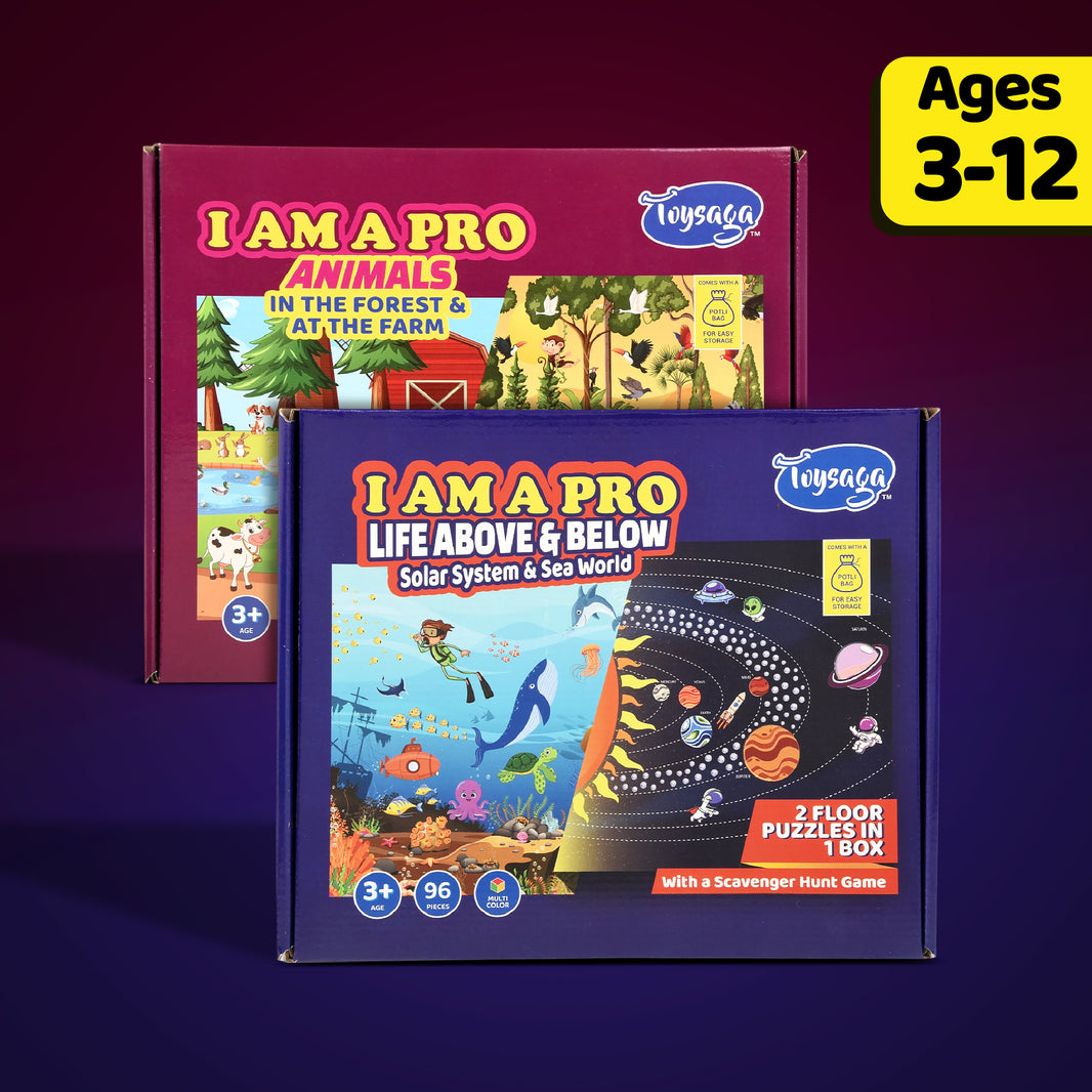 I am Pro | Complete Edition | Set of 2 Puzzles
