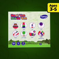 Nest 'Em Stack 'Em | 10 Multicolor Nesting and Stacking Cups