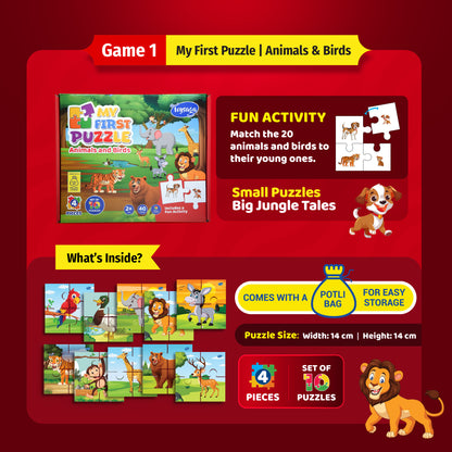 Everyday Heroes Puzzles | Set of 3 Puzzles