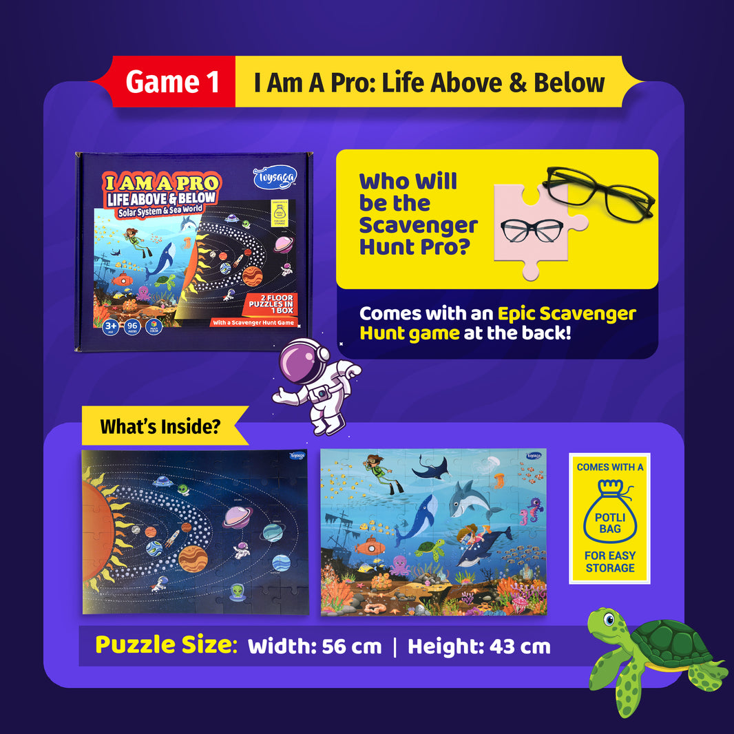I am Pro | Complete Edition | Set of 2 Puzzles