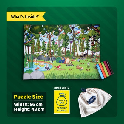 Find The Character| Birds! Our Flying Friends| 30 Pieces Floor Puzzle
