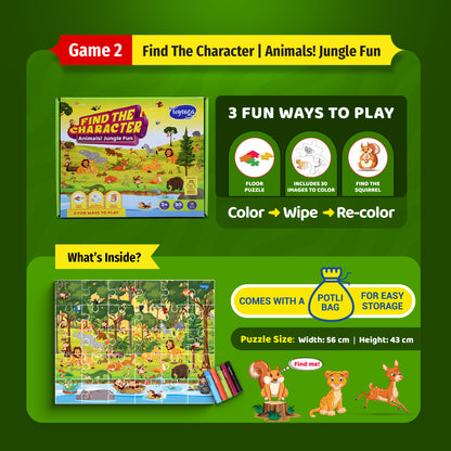 Find the Character | Complete Edition | Set of 3 Puzzles