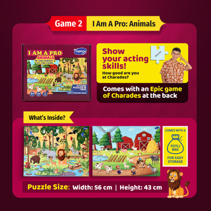 I am Pro | Complete Edition | Set of 2 Puzzles