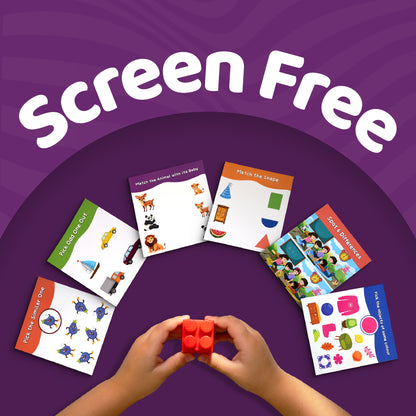 Pre-K Stepping Stones | Preschool Flashcards | 60 Double Sided Cards