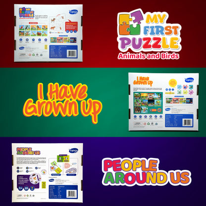 Everyday Heroes Puzzles | Set of 3 Puzzles