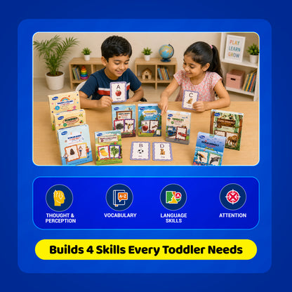 Toysaga 9-in-1 Flashcards Mega Combo