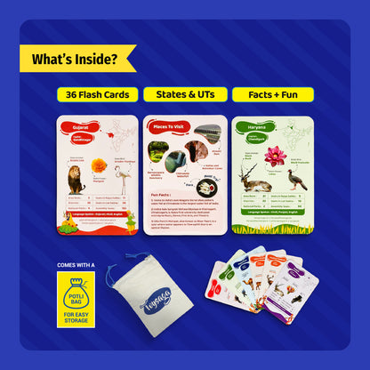 Naksha Flashcards- States & Union Territories