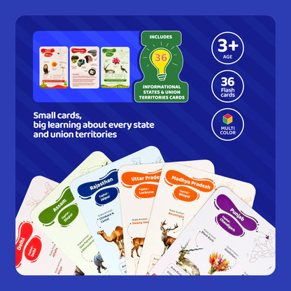 Naksha Flashcards- States & Union Territories